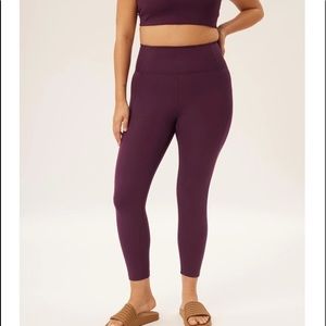 Girlfriend Collective Deep Purple Leggings